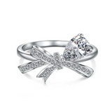 “PRINCESS” STERLING SILVER RING