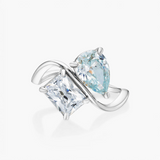 Toi et Moi Birthstone Ring
